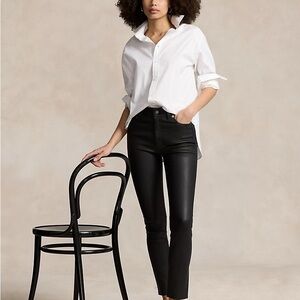 Ralph Lauren Lambskin Slim Pant Size:4